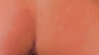 Glamorous blonde fingered before banging grandpa POV