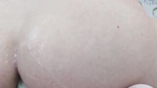 Schoolgirl tbabe Lianna Lawson fingering and dildo drilling