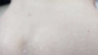 Schoolgirl tbabe Lianna Lawson fingering and dildo drilling