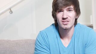 Solo jock Tyler Kodiak beats his own man meat