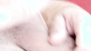 Solo jock Tyler Kodiak beats his own man meat