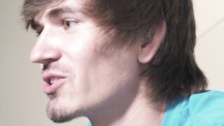 Solo jock Tyler Kodiak beats his own man meat