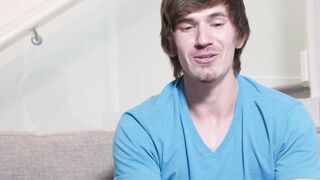 Solo jock Tyler Kodiak beats his own man meat