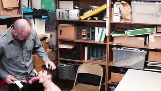 Twink kisses officer as he takes hard missionary punishment
