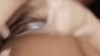 Gina Valentina ripps off his pants and deepthroats his cock