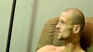 Tattoed guys Jarvis getting sweet blowjobs and handjobs