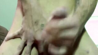 Tattoed guys Jarvis getting sweet blowjobs and handjobs