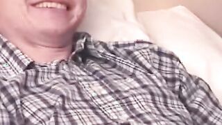 Twink dildo fucking his ass and making his dick cum