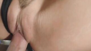 beautiful teen gets a hot facial from stepdad