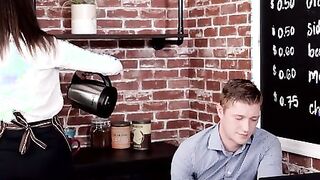 Barista Eliza Ibarra has been crushing on one of her regulars, Oliver Flynn, for a while now. She has decided