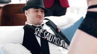 Cheating Michael Boston filled with cum by hung Lucca Mazzi
