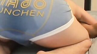 Twink in underwear jerking off and blowing with his buddy