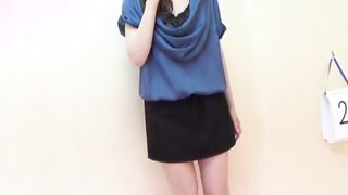 Real Japanese cuties filmed while peeing and having fun
