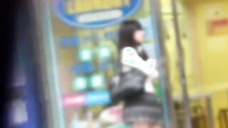 Gorgeous Japanese schoolgirls pee just around the corner