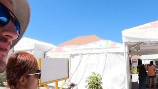 Amateur Thai Euro couple travel and sex
