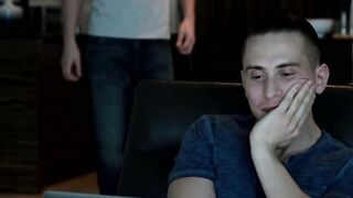 Three handsome horny guys make each other dreams come true