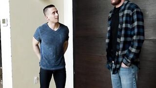 Three handsome horny guys make each other dreams come true
