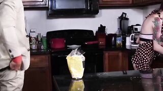 Good looking emo chick gets her juicy ass pounded hard