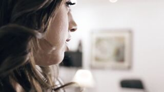 Busty business lady sucks and fucks to make the deal
