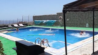 pool in sex yoga
