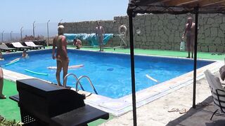 pool in sex yoga