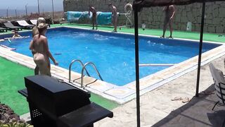 pool in sex yoga