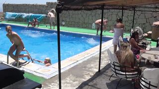 pool in sex yoga