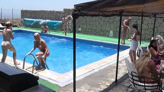 pool in sex yoga