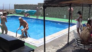 pool in sex yoga