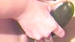 Vintage teen toyed and double teamed by a freaky couple