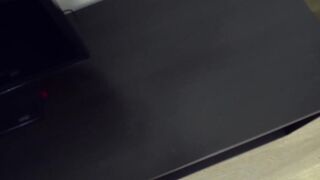 Teen stepsister takes stepbros dick and his cum on her ass