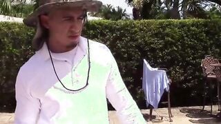 Short Teenie Nailed By Pool Boy