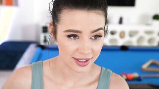 Kylie gets in shape on cock at the gym