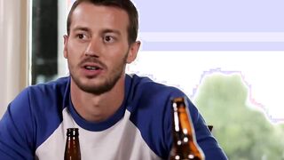 Mark prodding dick in Zane and on the table and a chair