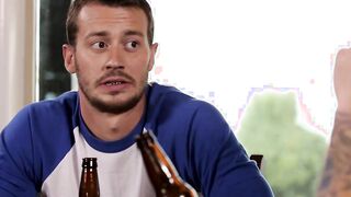 Mark prodding dick in Zane and on the table and a chair