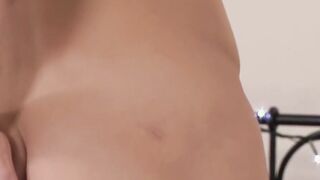 Kris posing for cameras before jerking and loading fresh cum