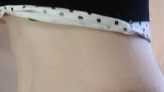 Chubby MILF Fernanda Jones stripping and rubbing juicy pussy