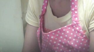 Japanese cutie taped undressing and playing with her pussy