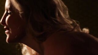 Naughty blonde hottie making love with her stud