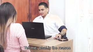 I show my husband how I fuck the doctor