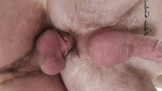 Handsome hairy jock got his tight ass smashed hard and fast