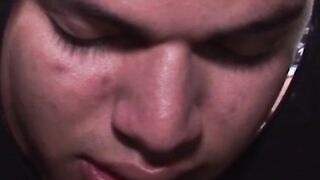 Exhibitionist daddy pounding fat dicked young twink