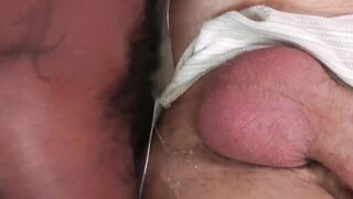 Twink takes massive interracial cock in bareback pleasure