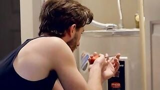 Lucas Frost is a handyman who has encountered a difficult problem with the plumbing in Alexa Grace's house. The blonde