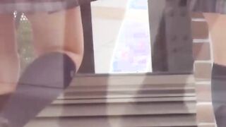Japanese schoolgirls secretly filmed by voyeur