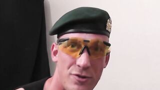 Dick hungry UK bitches rammed by military man Luke Hardy
