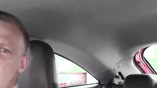 Sexsual English cougar giggles while bouncing on big penis