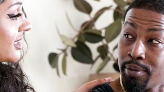 Black husband finds ebony wife tribbing