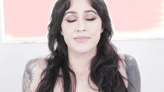 Her 1st porn scene ever! Meet Demi Morgan!