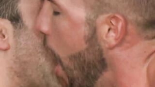 Hardcore anal foursome sex with muscular studs